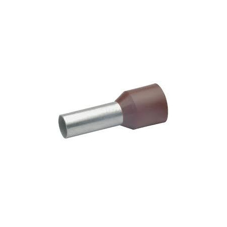 EMBOUT DE CABLAGE PREISOLE 10MM² PKE1012 MARRON (100 PCS)