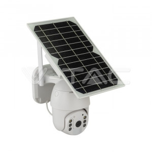 CAMERA SOLAIRE 4G HD BLANC